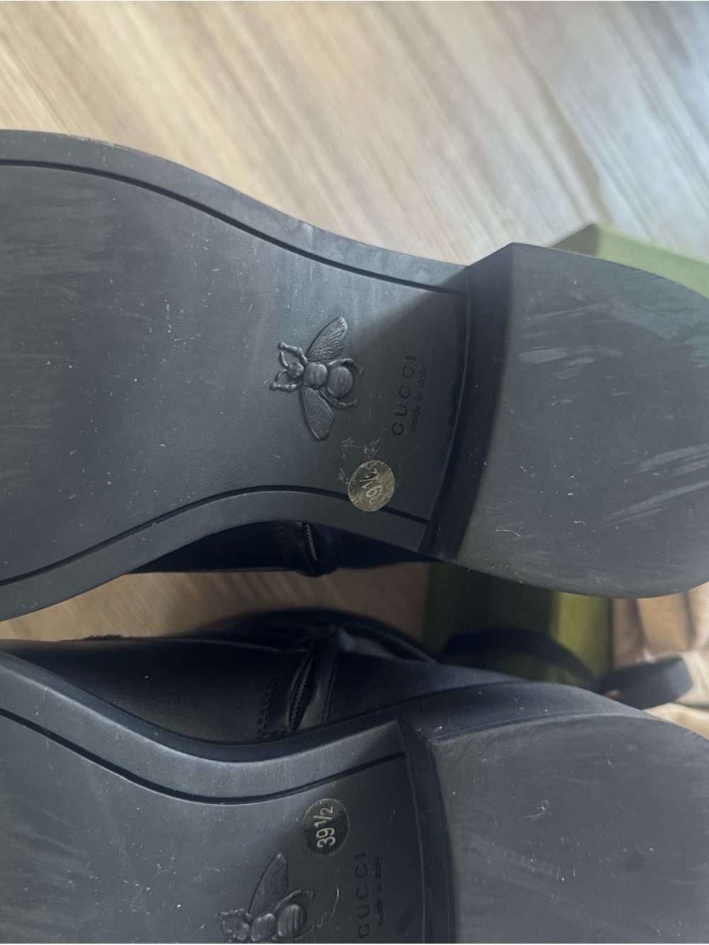 Gucci Logo plaque Lace- up Ankle Boots - Picture 4 of 11